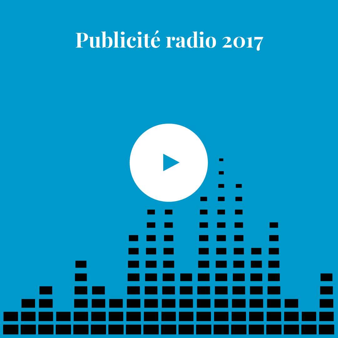 Publicité radio 2017